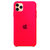 Capinha Celular para iPhone 11 Pro Max Silicone Aveludado Rosa Pink