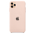 Capinha Celular para iPhone 11 Pro Max Silicone Aveludado Rosa Creme