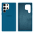 Capa Silicone Cover Fechado Compatível com Galaxy S23 Ultra - Azul Caribe