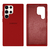 Capa Silicone Cover Fechado Compatível com Galaxy S23 Ultra - Vermelho