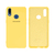 Capinha Celular Galaxy A10S Silicone Cover Aveludado Amarelo