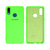 Capinha Celular Galaxy A10S Silicone Cover Aveludado Verde Neon