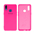 Capinha Celular Galaxy A10S Silicone Cover Aveludado Rosa Pink