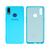 Capinha Celular Galaxy A10S Silicone Cover Aveludado Azul Piscina