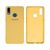 Capinha Celular Galaxy A10S Silicone Cover Aveludado Amarelo Mostarda