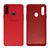 Capinha Celular Galaxy A20S Silicone Cover Aveludado Vermelho