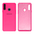 Capinha Celular Galaxy A20S Silicone Cover Aveludado Rosa Pink