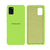 Capinha Celular Galaxy A31 Silicone Cover Aveludado Verde
