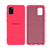 Capinha Celular Galaxy A31 Silicone Cover Aveludado Rosa neon