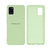 Capinha Celular Galaxy A31 Silicone Cover Aveludado Verde Menta