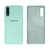 Capinha Celular Galaxy A50/A30S Silicone Cover Aveludado Azul Tiffany