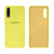 Capinha Celular Galaxy A50/A30S Silicone Cover Aveludado Amarelo