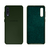 Capinha Celular Galaxy A50/A30S Silicone Cover Aveludado Verde Militar