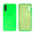 Capinha Celular Galaxy A50/A30S Silicone Cover Aveludado Verde Neon