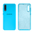Capinha Celular Galaxy A50/A30S Silicone Cover Aveludado Azul Piscina