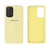 Capinha Celular Galaxy A52 Silicone Cover Aveludado Amarelo Bebê