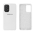 Capinha Celular Galaxy A52 Silicone Cover Aveludado Branco
