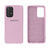 Capinha Celular Galaxy A52 Silicone Cover Aveludado Rosa chiclete