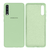 Capinha Celular Galaxy A70 Silicone Cover Aveludado Verde Menta