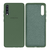 Capinha Celular Galaxy A70 Silicone Cover Aveludado Verde Pacifico