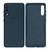 Capinha Celular Galaxy A70 Silicone Cover Aveludado Azul Cobalto