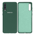 Capinha Celular Galaxy A70 Silicone Cover Aveludado Verde Bandeira