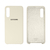 Capinha Celular Galaxy A70S Silicone Cover Aveludado Branco Antigo