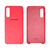 Capinha Celular Galaxy A70S Silicone Cover Aveludado Rosa Neon
