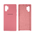 Capinha Celular Galaxy Note 10 Plus Silicone Cover Aveludado Rosa