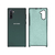 Capinha Celular Galaxy Note 10 Silicone Cover Aveludado Verde Pacifico