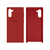 Capinha Celular Galaxy Note 10 Silicone Cover Aveludado Vermelho