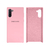 Capinha Celular Galaxy Note 10 Silicone Cover Aveludado Rosa chiclete