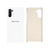 Capinha Celular Galaxy Note 10 Silicone Cover Aveludado Branco