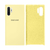 Capinha Celular Galaxy Note 10 Plus Silicone Cover Aveludado Amarelo Bebê