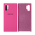 Capinha Celular Galaxy Note 10 Plus Silicone Cover Aveludado Rosa Pink