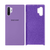 Capinha Celular Galaxy Note 10 Plus Silicone Cover Aveludado Roxo