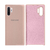 Capinha Celular Galaxy Note 10 Plus Silicone Cover Aveludado Rosa Gold