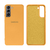 Capinha Celular Galaxy S21 Silicone Cover Aveludado Amarelo