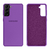 Capinha Celular Galaxy S21 Plus Silicone Relevo Câmera Roxo