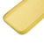 Capinha Silicone Aveludado para iPhone 14 Plus Amarelo