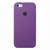 Capinha Celular iPhone 5, 5S e SE 1ª Geração (2016) Silicone Cover Aveludado Roxo