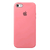 Capinha Celular iPhone 5, 5S e SE 1ª Geração (2016) Silicone Cover Aveludado Rosa chiclete