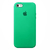 Capinha Celular iPhone 5, 5S e SE 1ª Geração (2016) Silicone Cover Aveludado Verde Água