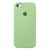 Capinha Celular iPhone 5, 5S e SE 1ª Geração (2016) Silicone Cover Aveludado Verde Menta