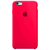 Capinha Celular iPhone 6 Plus / 6S Plus Silicone Cover Rosa Pink