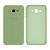 Capinha Celular Galaxy J7 NEO Silicone Cover Aveludado Verde Menta