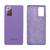 Capinha Celular Galaxy Note 20 Silicone Cover Aveludado Roxo Claro