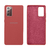 Capinha Celular Galaxy Note 20 Silicone Cover Aveludado Vermelho Antigo