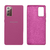 Capinha Celular Galaxy Note 20 Silicone Cover Aveludado Rosa Hisbisco