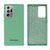 Capinha Celular Galaxy Note 20 Ultra Silicone Cover Aveludado Verde Água